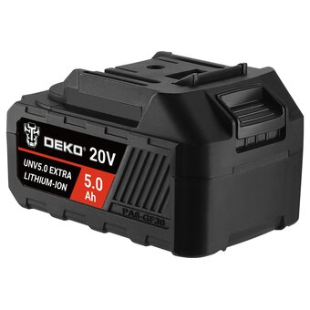  АКБ DEKO UNV5.0 Extra (063-4497) 20В, 5Ач, Li-Ion 