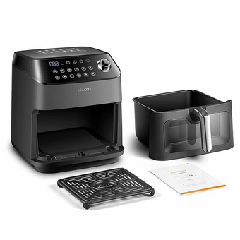  Аэрогриль Leacco Air Fryer Black (AF060) 