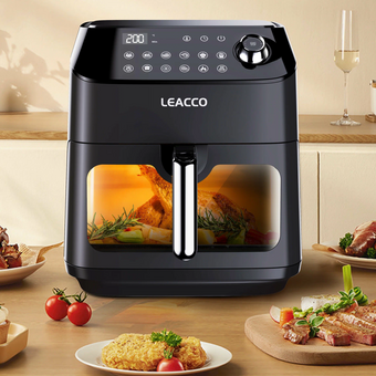  Аэрогриль Leacco Air Fryer Black (AF060) 