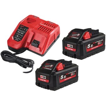  АКБ+Зарядное устройство Milwaukee M18 HNRG-552 (4933464713) 