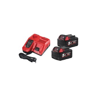  АКБ+Зарядное устройство Milwaukee M18 NRG-502 (4933459217) 