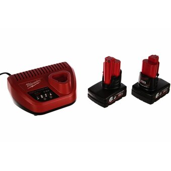  АКБ+Зарядное устройство Milwaukee M12 NRG-602 (4933451903) 