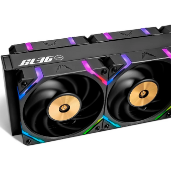  СВО Valkyrie GL36 AMG Black (GL36 AMG) / 6x120mm ARGB fans, 350W TDP, 36.5dBA 