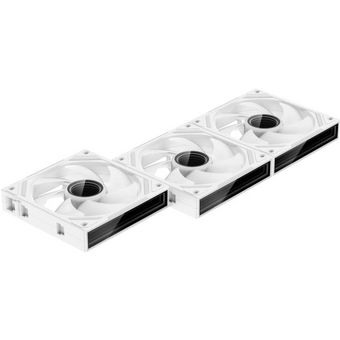  Комплект вентиляторов (3шт) XASTRA FS120W ARGB triple pack 120x120x25мм (PWM, ARGB, Infinity lighting effect., Daisy-chain соединение, 800-2000 rpm) 