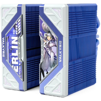  Кулер Valkyrie DL125 Merlin / 6HPx6mm, 260W TDP, 2x120mm ARGB fans, 800-1850RPM, 80CFM, 29dBA 