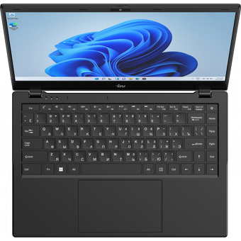  Ноутбук iRU Planio 14ING (2059101) 14", IPS, Intel N100 0.8ГГц, 4 ядер, 8ГБ 512ГБ SSD, Intel Iris Xe graphics, Windows 11 Professional, черный 