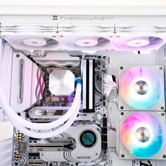  СВО Thermalright Frozen Edge 360 (F-Edge-360-WH) Soc-AM5/AM4/1200/1700/1851 белый 4-pin 28.1dB Al Ret 