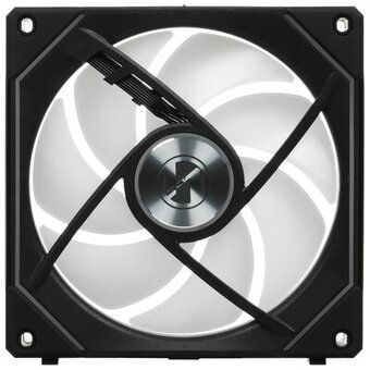  Вентилятор Lian Li Uni Fan SL-INF 140 Reverse Black (G99.14RSLIN1B.R0) /14RSLIN1B/ 140x140x25мм (PWM, ARGB, 200-1600 об/мин, 28,6dBa) 