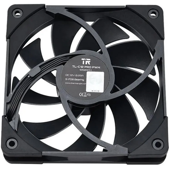  Вентилятор Thermalright TL-C12 Pro 120х120x25 черный 4-pin 29.6дБ Ret 