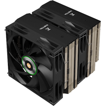  Кулер XASTRA AX620 LGA1851/1700/1200/115X/AM5/AM4 (Dual Tower, TDP 270W, 6 тепл.трубок 6мм , 2xPWM FDB Fan 120mm black ,медное основание) 