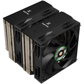  Кулер XASTRA AX620 LGA1851/1700/1200/115X/AM5/AM4 (Dual Tower, TDP 270W, 6 тепл.трубок 6мм , 2xPWM FDB Fan 120mm black ,медное основание) 