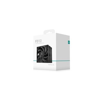  Вентилятор DEEPCOOL FD12-3 in 1 120x120x25мм (PWM, черный, 400-2050об/мин) Color BOX 