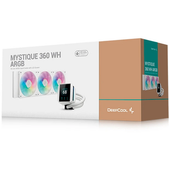  СВО DEEPCOOL Mystique 360 WH ARGB LGA20XX/1700/1200/115X/AM5/AM4 (TDP 300W, ARGB Lighting, Anti-Leak edition, PWM) 