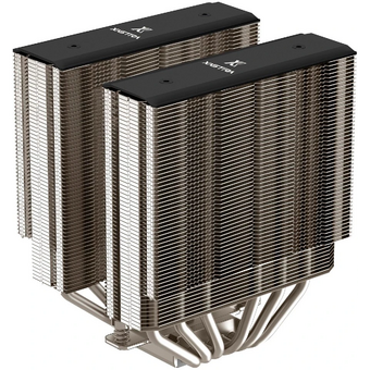  Кулер XASTRA AX620 LGA1851/1700/1200/115X/AM5/AM4 (Dual Tower, TDP 270W, 6 тепл.трубок 6мм , 2xPWM FDB Fan 120mm black ,медное основание) 