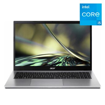  Ноутбук Acer Aspire A315-59-52X6 (NX.K6TER.007) 15.6" IPS FHD/Core i5 1235U/16Gb/512Gb SSD/VGA int/noOS/silver 