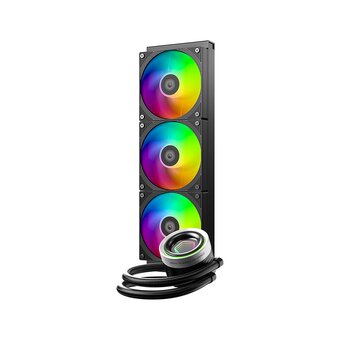  СВО ID-COOLING FX360 INF LGA1700/1200/115X/AM4/AM5 (TDP 350W, ARGB Fan and Pump, PWM, Triple Fan 120mm) RET 