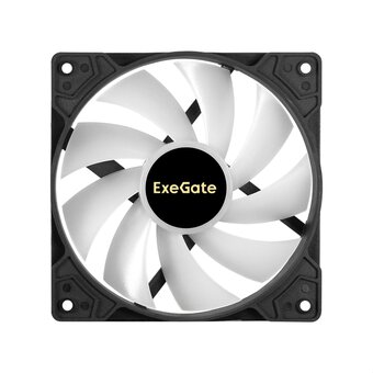  Вентилятор Exegate 2В DC (EX295965RUS) EX12025HM3PM.FRGB.5CS (120x120x25 мм, Hydraulic bearing (гидродинамический), 3pin+Molex 1с подсветкой 