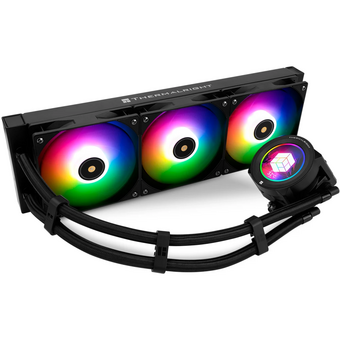  СВО Thermalright Core Vision 360 ARGB (C-Vision-360-BL-ARGB) Soc-AM5/AM4/1200/1700/1851 черный 4-pin 28.1dB Al LCD Ret 