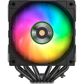  Кулер XASTRA AX620 ARGB BK LGA1851/1700/1200/115X/AM5/AM4 (Dual Tower, TDP 270W, 6 тепл.трубок 6мм , 2xPWM ARGB FDB Fan 120mm black 