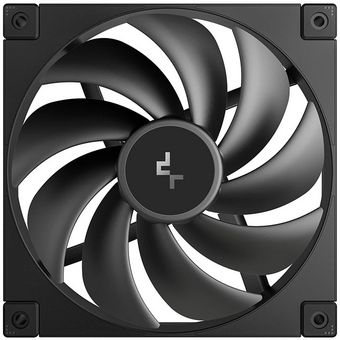  Вентилятор DEEPCOOL FD14-3 in 1 140x140x25мм (PWM, черный, 400-1650об/мин) Color BOX 