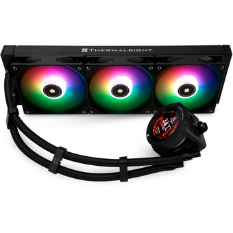  СВО Thermalright Core Vision 360 ARGB (C-Vision-360-BL-ARGB) Soc-AM5/AM4/1200/1700/1851 черный 4-pin 28.1dB Al LCD Ret 