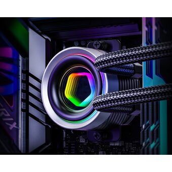  СВО ID-COOLING FX360 INF LGA1700/1200/115X/AM4/AM5 (TDP 350W, ARGB Fan and Pump, PWM, Triple Fan 120mm) RET 