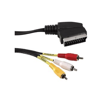  ТВ кабель Pro Legend PL1109 SCART(m)-3xRCA(m) 1.5м 