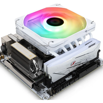  Кулер Thermalright AXP120-X67 White ARGB (AXP120-X67-WH-ARGB) Soc-AM5/AM4/1151/1200/2066/2011/1700 4-pin 26.1dB Al+Cu 490gr Ret 