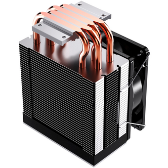  Кулер XASTRA AE904 FRGB LGA1851/1700/1200/115X/AM5/AM4 (TDP 160W, 4 тепл.трубки, PWM Fan FRGB 92mm, top cover with FRGB LED) RET 