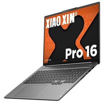  Ноутбук Lenovo Xiaoxin Pro16 IAH7 (1746613) 16", IPS, Core i7 12700H 2.3ГГц, 14 ядер, 16ГБ LPDDR5, 512ГБ SSD, Intel Iris Xe graphics, Win11 trial 