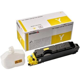  Тонер-картридж Integral TK-5270Y (12100424) желтый с чипом для Kyocera Ecosys M6230cidn, M6630cidn, P6230cdn TK 5270Y Европейская версия 