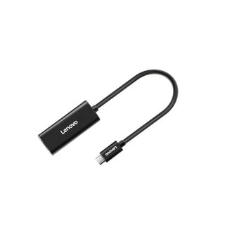  Адаптер для ноутбука Lenovo ThinkPad LX0804 черный USB-C to Ethernet Adapter 