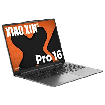  Ноутбук Lenovo Xiaoxin Pro16 IAH7 (1746613) 16", IPS, Core i7 12700H 2.3ГГц, 14 ядер, 16ГБ LPDDR5, 512ГБ SSD, Intel Iris Xe graphics, Win11 trial 