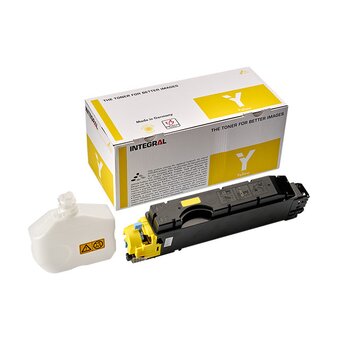  Тонер-картридж Integral TK-5280Y (12100420) жёлтый для Kyocera P6235cdn/M6235cidn/M6635cidn, 11000 стр. 
