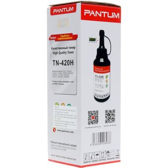  Тонер Pantum TN-420HP черный флакон (в компл. чип) для принтера Series P3010/M6700 