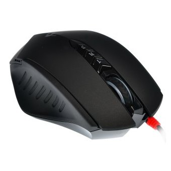  Мышь A4Tech Bloody V8M Black, Metal, 3200dpi, 7but, USB, оптическая 