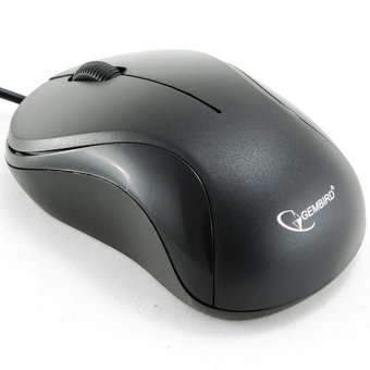  Мышь Gembird MUSOPTI9 -904U Black, USB, 1000 dpi 
