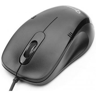 Мышь Gembird MOP-100 Black, USB, 1000 dpi, кабель: 1,4 м 