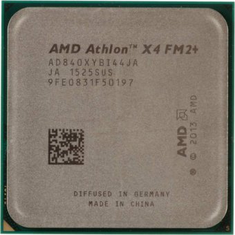  Процессор CPU sFM2+ AMD Athlon X4 840 Tray (AD840XYBI44JA) 