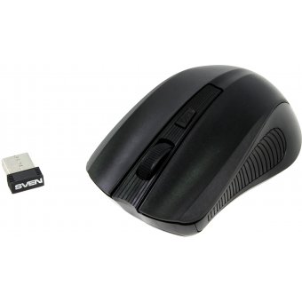  Мышь Sven RX-300 Wireless Black, USB (SV-03200300W) 