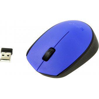 Мышь Logitech M171 Blue, Wireless (910-004640) 