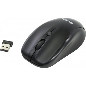  Мышь Sven RX-305 Wireless Black, USB (SV-03200305W) 