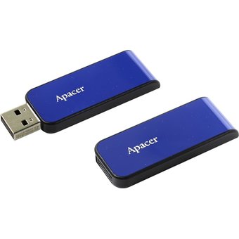  USB-флешка Apacer AH334 Blue (AP16GAH334U-1) 16G USB 2.0 
