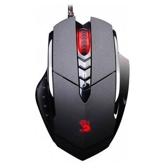  Мышь A4Tech Bloody V7 Black, 3200dpi, 7but, USB, оптическая 