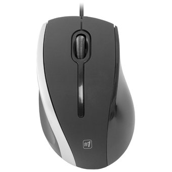  Мышь Defender MM-340 Black&Gray, USB, 3 кн., 1000 dpi (52340) 