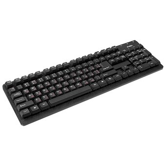  Клавиатура Sven Standard 301, USB+PS/2, чёрная (SV-0310301PUB) 