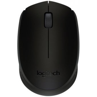 Мышь Logitech B170 Black for Business, Wireless (910-004798) 