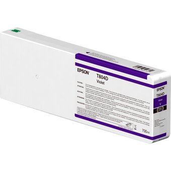  Картридж Epson C13T804D00 T804D I/C CS-P7000 violet 700 ml 