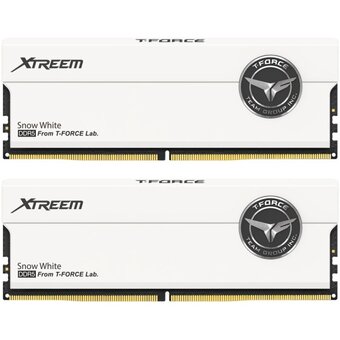  ОЗУ TEAMGROUP T-Force Xtreem 32GB (FFWD532G8000HC38DDC01) DDR5 (2x16GB) 8000MHz CL38 (38-48-48-84) 1.45V / White 