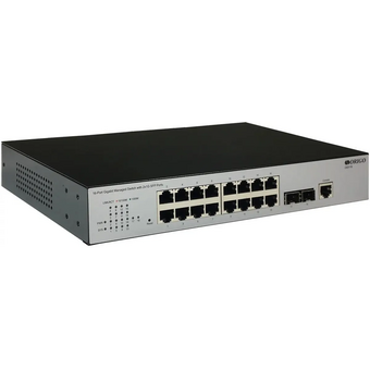  Коммутатор управляемый Origo OS3118 OS3118/A2A (L2) 16x1Гбит/с 2SFP 